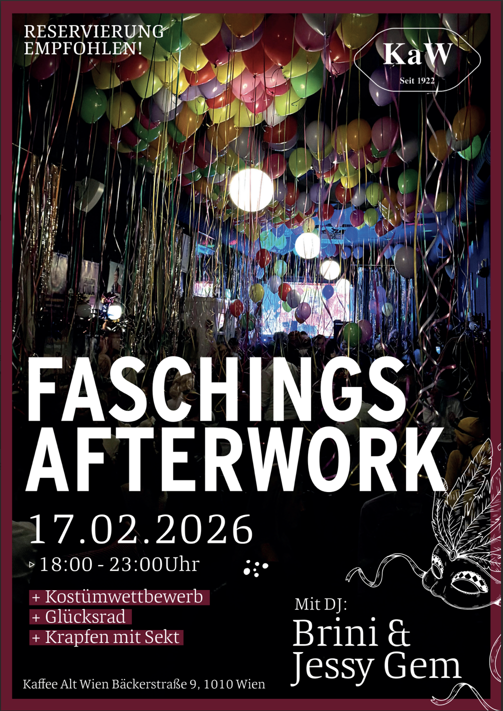 Faschings Afterwork
